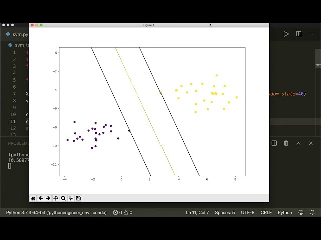 فیلم آموزشی: SVM (Support Vector Machine) در پایتون - یادگیری ماشینی از ابتدا 07 - آموزش پایتون با زیرنویس فارسی