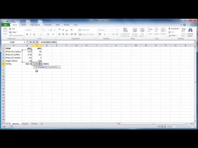 فیلم آموزشی: چگونه فرمول های Excel 2010 را مطلق کنیم با زیرنویس فارسی