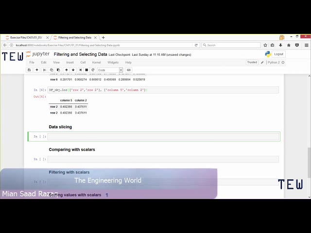 فیلم آموزشی: فیلتر کردن و انتخاب داده ها با پانداس در پایتون: آموزش 1 با Jupyter با زیرنویس فارسی