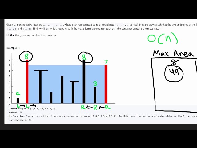 فیلم آموزشی: ظرف با بیشترین آب - Leetcode 11 - Python با زیرنویس فارسی