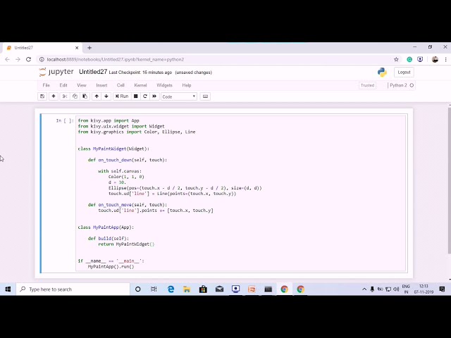 فیلم آموزشی: آموزش Python Kivy 8 - برنامه رنگ آمیزی ساده با استفاده از Kivy #Python #Kivy با زیرنویس فارسی