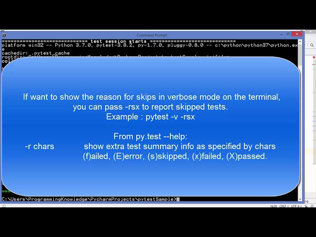 فیلم آموزشی: تست واحد پایتون با Pytest 2 - استفاده از گزینه ها با Pytest با زیرنویس فارسی