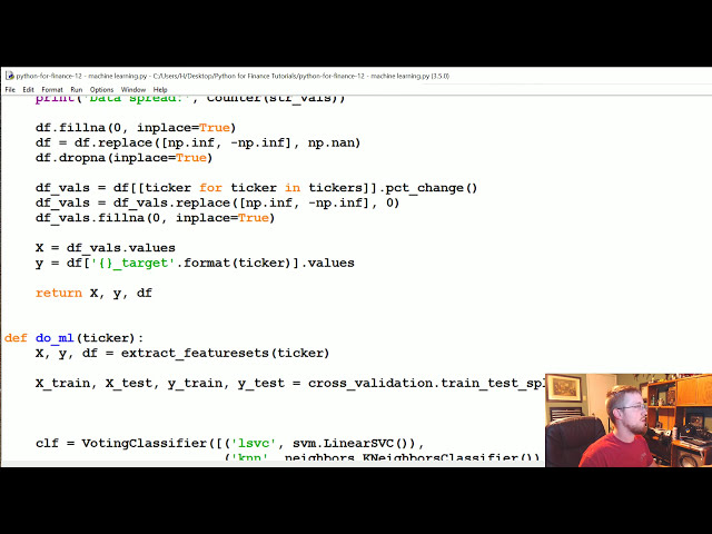 فیلم آموزشی: یادگیری ماشین - برنامه نویسی پایتون برای امور مالی ص. 12 با زیرنویس فارسی