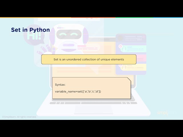 فیلم آموزشی: مجموعه ها و دیکشنری های پایتون | مجموعه پایتون | دیکشنری پایتون | آموزش پایتون | Simplile Learn با زیرنویس فارسی