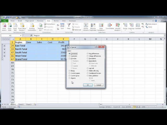 فیلم آموزشی: محاسبه Subtotals در Excel با زیرنویس فارسی