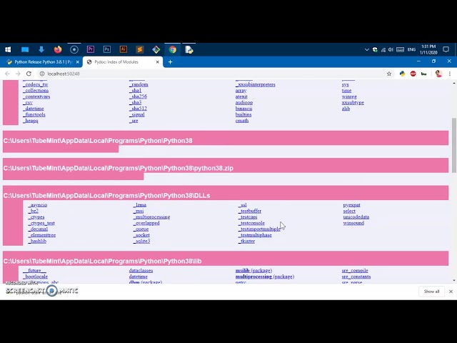 فیلم آموزشی: نحوه نصب پایتون 3.8 در ویندوز 10 و 8 با زیرنویس فارسی