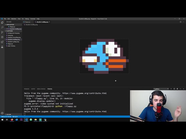 فیلم آموزشی: ساخت Flappy Bird با Python و Pygame با زیرنویس فارسی