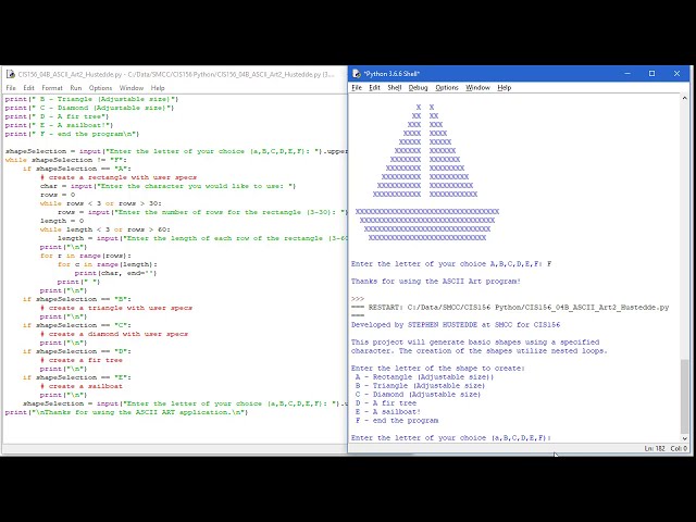 فیلم آموزشی: Python 05I ASCII Art با زیرنویس فارسی