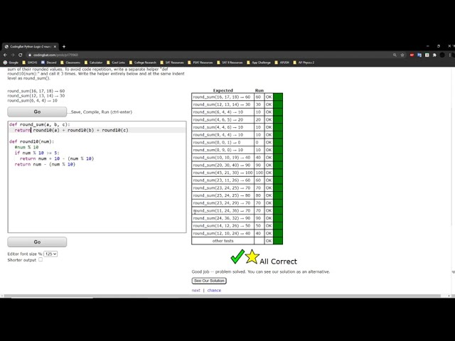 فیلم آموزشی: Logic-2 (round_sum) آموزش پایتون || Codingbat.com با زیرنویس فارسی