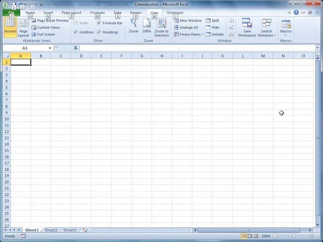 فیلم آموزشی: یک تقویم پاپ آپ برای Excel #2 بسازید با زیرنویس فارسی