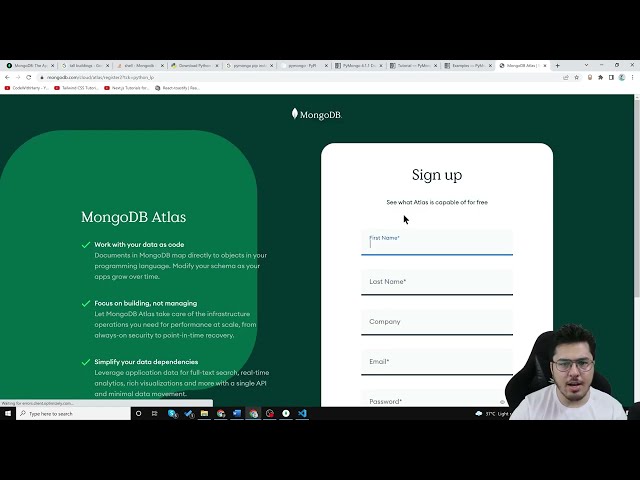 فیلم آموزشی: آموزش PyMongo و اتصال به خوشه Atlas MongoDB با استفاده از Python