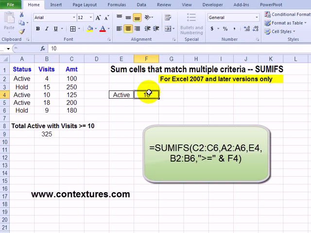 فیلم آموزشی: Excel SUMIFS Sum با معیارهای چندگانه با زیرنویس فارسی