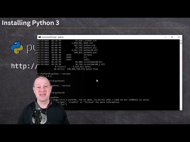 فیلم آموزشی: نحوه نصب Python3: Linux، Mac، PC با زیرنویس فارسی