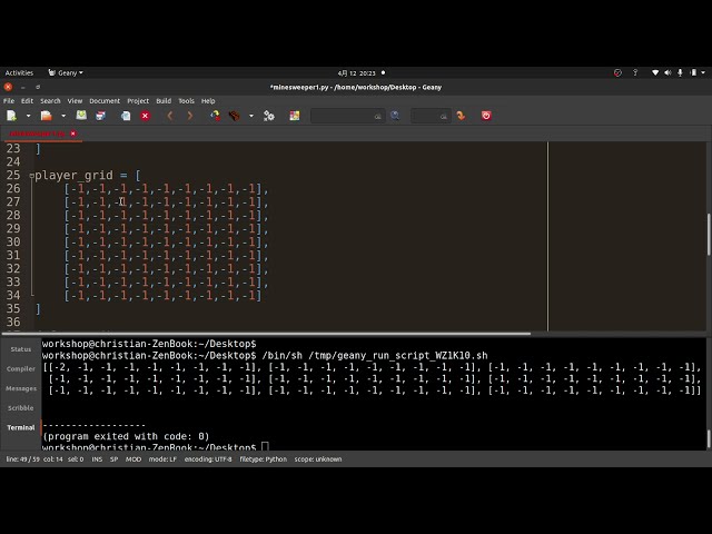 فیلم آموزشی: آموزش بازی Python: Minesweeper Basic Game Functions با زیرنویس فارسی