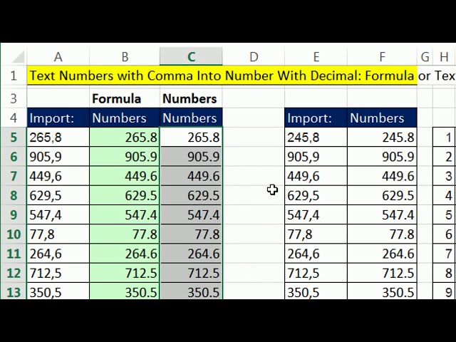 فیلم آموزشی: ترفند جادویی اکسل 962: تبدیل اعداد با کاما به عدد و اعشار: فرمول یا متن به ستون با زیرنویس فارسی
