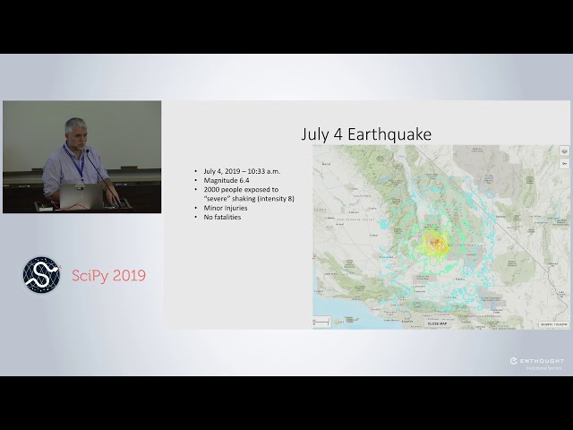 فیلم آموزشی: پایتون در زلزله شناسی در مرکز ملی اطلاعات زلزله | SciPy 2019 | هرنه با زیرنویس فارسی
