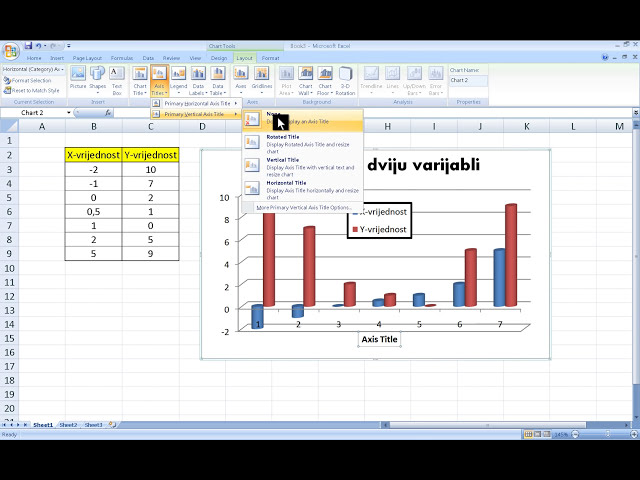 فیلم آموزشی: Excel 18 - Grafovi - Legende, naslovi i oznake