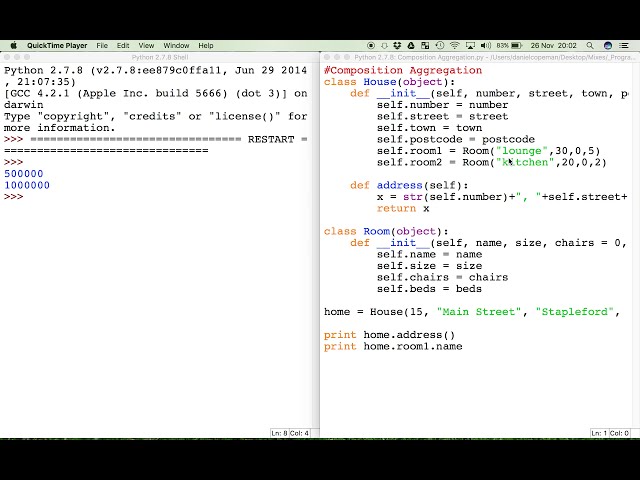 فیلم آموزشی: ترکیب ترکیب (Python 2.7) با زیرنویس فارسی