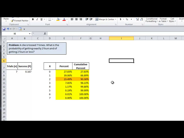 فیلم آموزشی: آمار Excel 11 - توزیع دو جمله ای (تابع BINOM.DIST) با زیرنویس فارسی