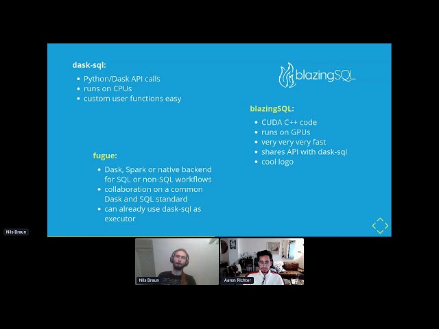 فیلم آموزشی: dask-sql: داده های (بزرگ) خود را با قدرت Python و SQL جستجو کنید - Nils Braun با زیرنویس فارسی