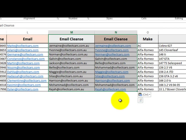 فیلم آموزشی: Excel 2013: Flash Fill - پاکسازی داده ها با زیرنویس فارسی