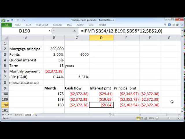 فیلم آموزشی: استفاده از Excel IPMT و PPMT برای محاسبه سود و اصل با زیرنویس فارسی