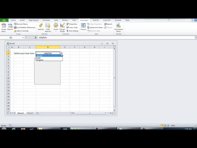 فیلم آموزشی: VBA Excel - تغییر کنترل تصویر با استفاده از تغییر کاربرگ اعتبارسنجی داده ها با زیرنویس فارسی