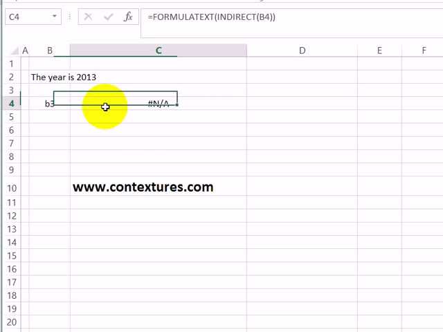 فیلم آموزشی: عیب یابی فرمول ها با تابع FORMULATEXT Excel 2013 با زیرنویس فارسی