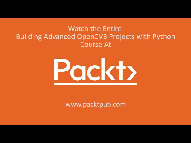 فیلم آموزشی: ساخت پروژه های پیشرفته OpenCV3 با Python: Image Stitching| packtpub.com