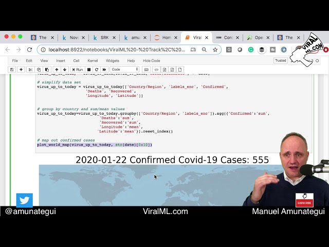فیلم آموزشی: COVID-19: با پایتون و بیس مپ ویروس کرونا را ردیابی، نقشه و متحرک سازی کنید با زیرنویس فارسی