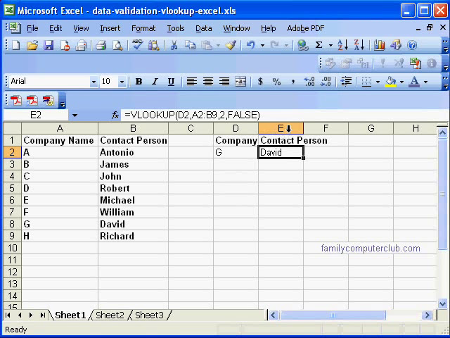 فیلم آموزشی: اعتبارسنجی داده ها و Vlookup در MS Excel