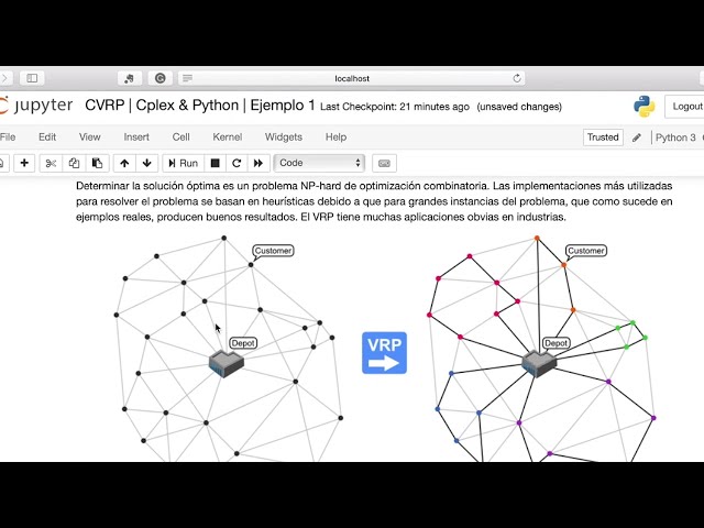 فیلم آموزشی: آموزش 6 | مشکل مسیریابی خودرو | Cplex و Python [VRP] با زیرنویس فارسی