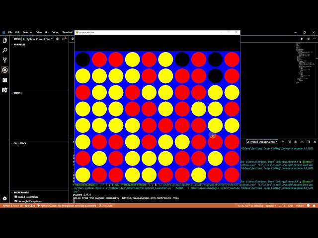 فیلم آموزشی: برای آزمایش هوش مصنوعی و یادگیری ماشین، رابط کاربری گرافیکی 4 را با Python pygame وصل کنید با زیرنویس فارسی