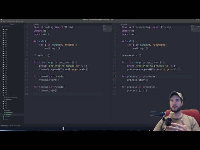 فیلم آموزشی: Threading در مقابل Multiprocessing در پایتون با زیرنویس فارسی