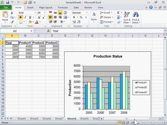 فیلم آموزشی: جهت کلید Enter را تغییر دهید - Excel 2010 با زیرنویس فارسی