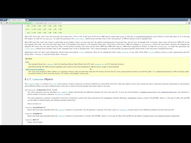 فیلم آموزشی: آموزش پایتون: ماژول Datetime - نحوه کار با Dates، Times، Timedeltas و Timezones