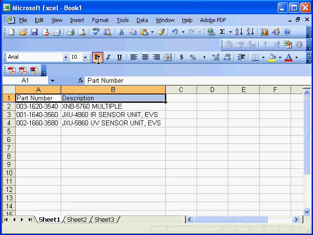 فیلم آموزشی: وارد کردن داده ها از Word به Excel