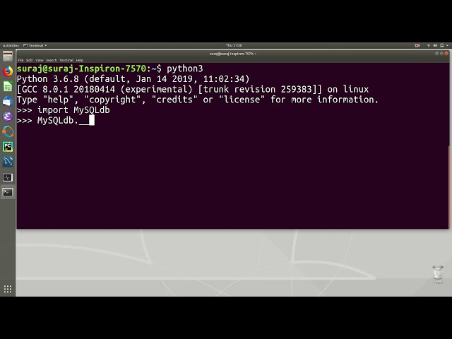 فیلم آموزشی: خطای وارد کردن پایتون ModuleNotFoundError: ماژولی به نام MySQLdb در لینوکس اوبونتو وجود ندارد