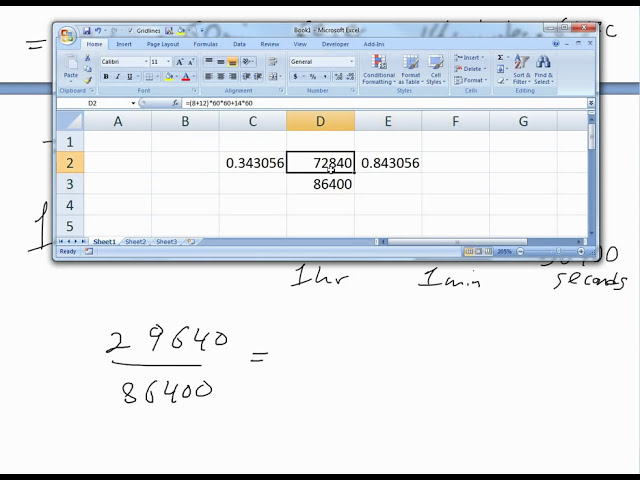 فیلم آموزشی: تبدیل زمان به عدد، ثانیه، ساعت و دقیقه در Microsoft Excel 2007 با زیرنویس فارسی