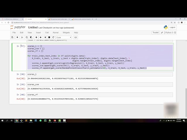 فیلم آموزشی: آموزش یادگیری ماشین Python 12 - K Fold Cross Validation با زیرنویس فارسی