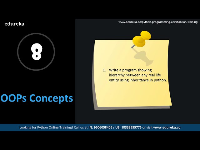 فیلم آموزشی: پایتون OOPs | یادگیری پایتون | آموزش پایتون برای مبتدیان | ادورکا | ماژول پایتون 8 با زیرنویس فارسی