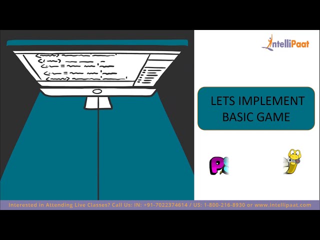 فیلم آموزشی: آموزش پایگیم | Python Pygame | Intellipaat با زیرنویس فارسی