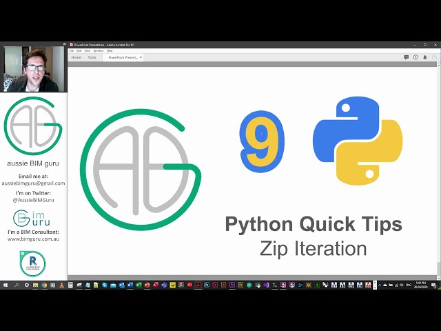 فیلم آموزشی: Python 101 #9: Zip Iteration با زیرنویس فارسی