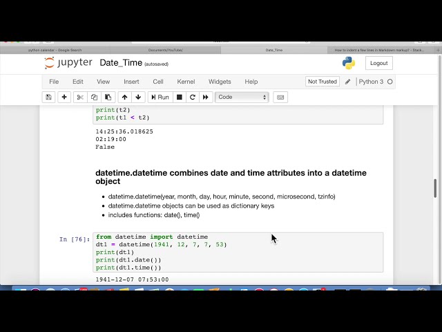 فیلم آموزشی: Python: Dates, Times & Timestamps Part-1 | تاریخ، کتابخانه های زمان با زیرنویس فارسی