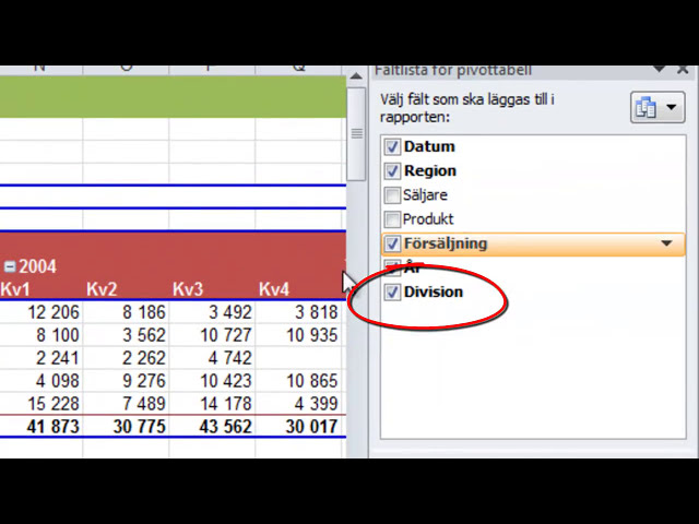 فیلم آموزشی: Pivottabeller i Excel: 2. Gruppera Etiketter med datum och text