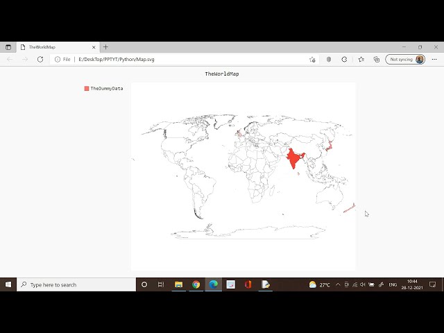 فیلم آموزشی: نقشه جهان با Python و Pygal