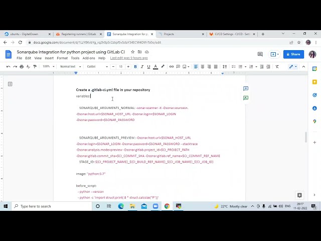 فیلم آموزشی: 23: ادغام Sonarqube برای پروژه پایتون با استفاده از GitLab CI/CD | آموزش GitLab CI/CD برای مبتدیان با زیرنویس فارسی