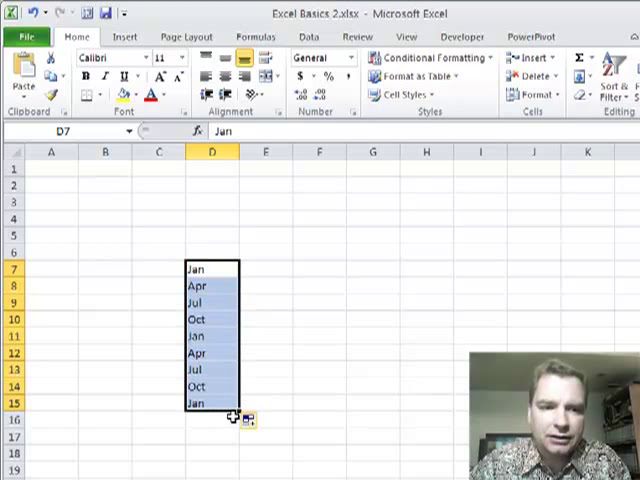 فیلم آموزشی: Excel Video 257 به پایین، راست، بالا یا چپ پر کنید با زیرنویس فارسی