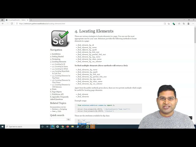 فیلم آموزشی: آموزش سلنیوم پایتون شماره 20 -FindElements | نحوه یافتن لیست عناصر با زیرنویس فارسی