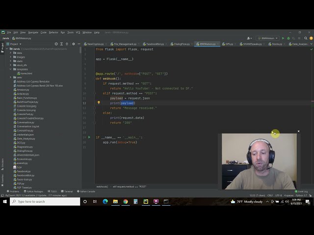 فیلم آموزشی: IBM Watson Assistant Chatbot with Python | #143 با زیرنویس فارسی